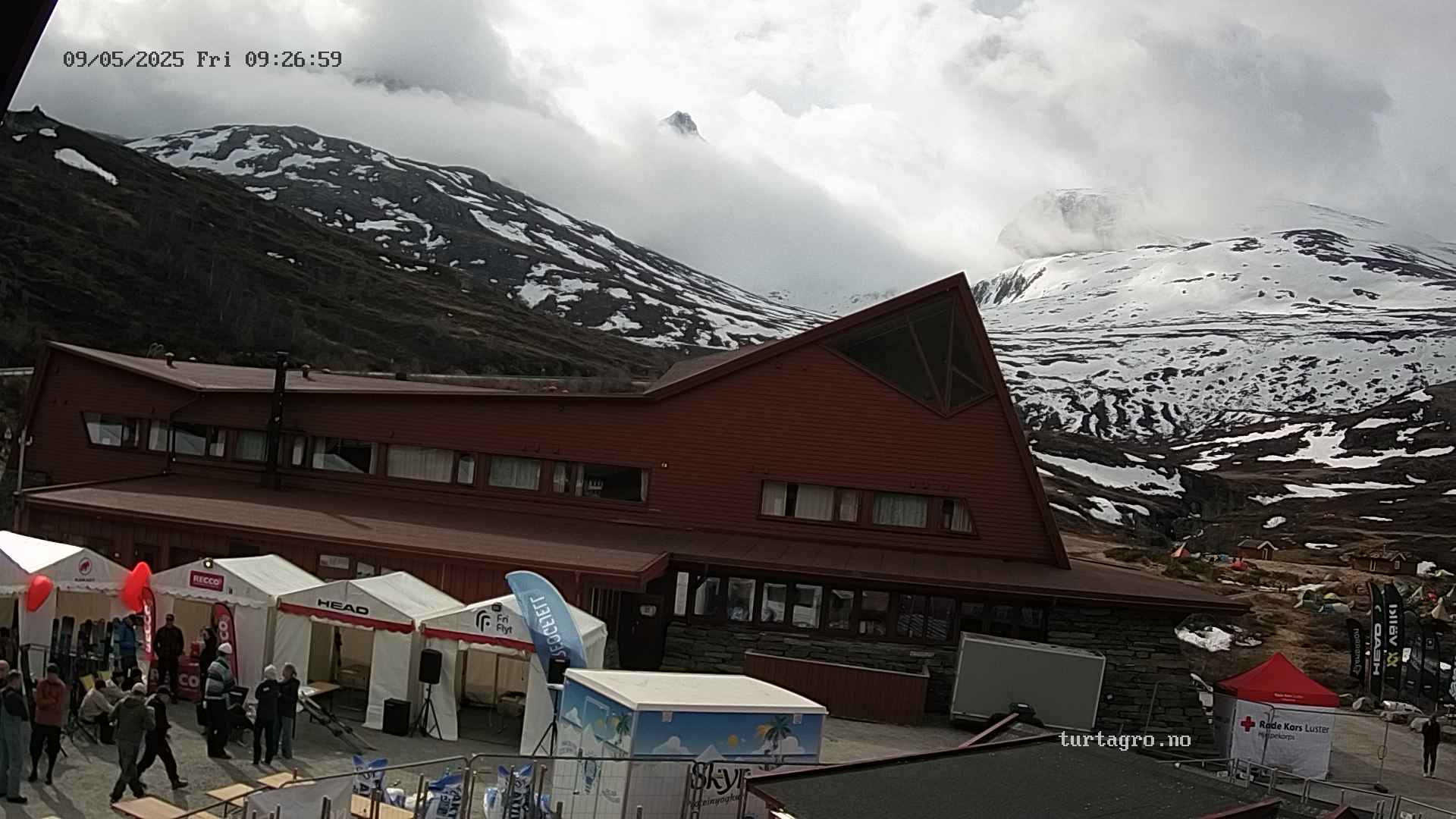 Webcam Turtagrø Hotel, Luster, Sogn og Fjordane, Norwegen